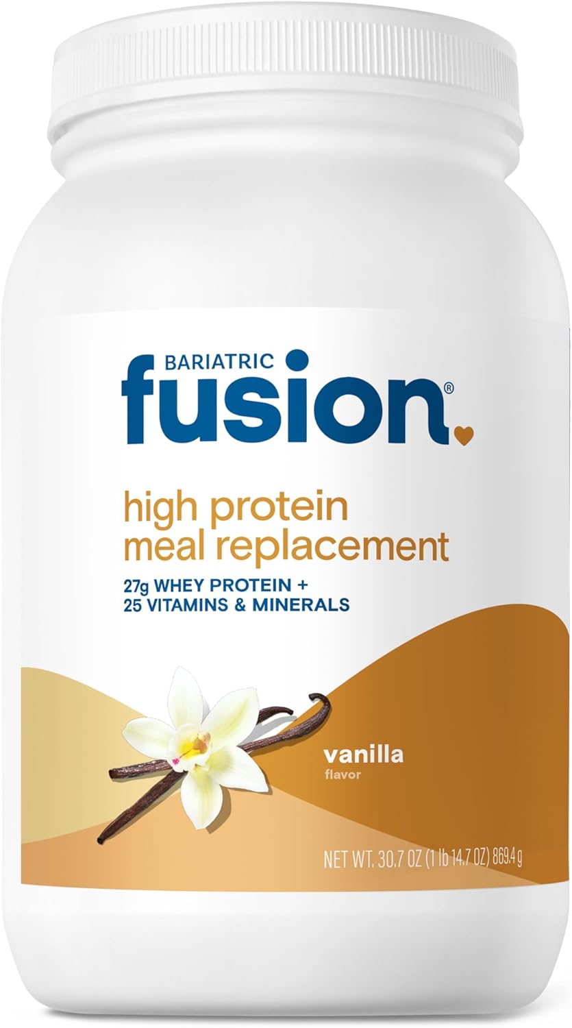 Bariatric Fusion Chicken Soup Meal Replacement 27G Protein Powder, 21 Serving Tub For Bariatric Surgery Patients Including Gastric Bypass And Sleeve Gastrectomy - No Gluten, Aspartame Or Sugar