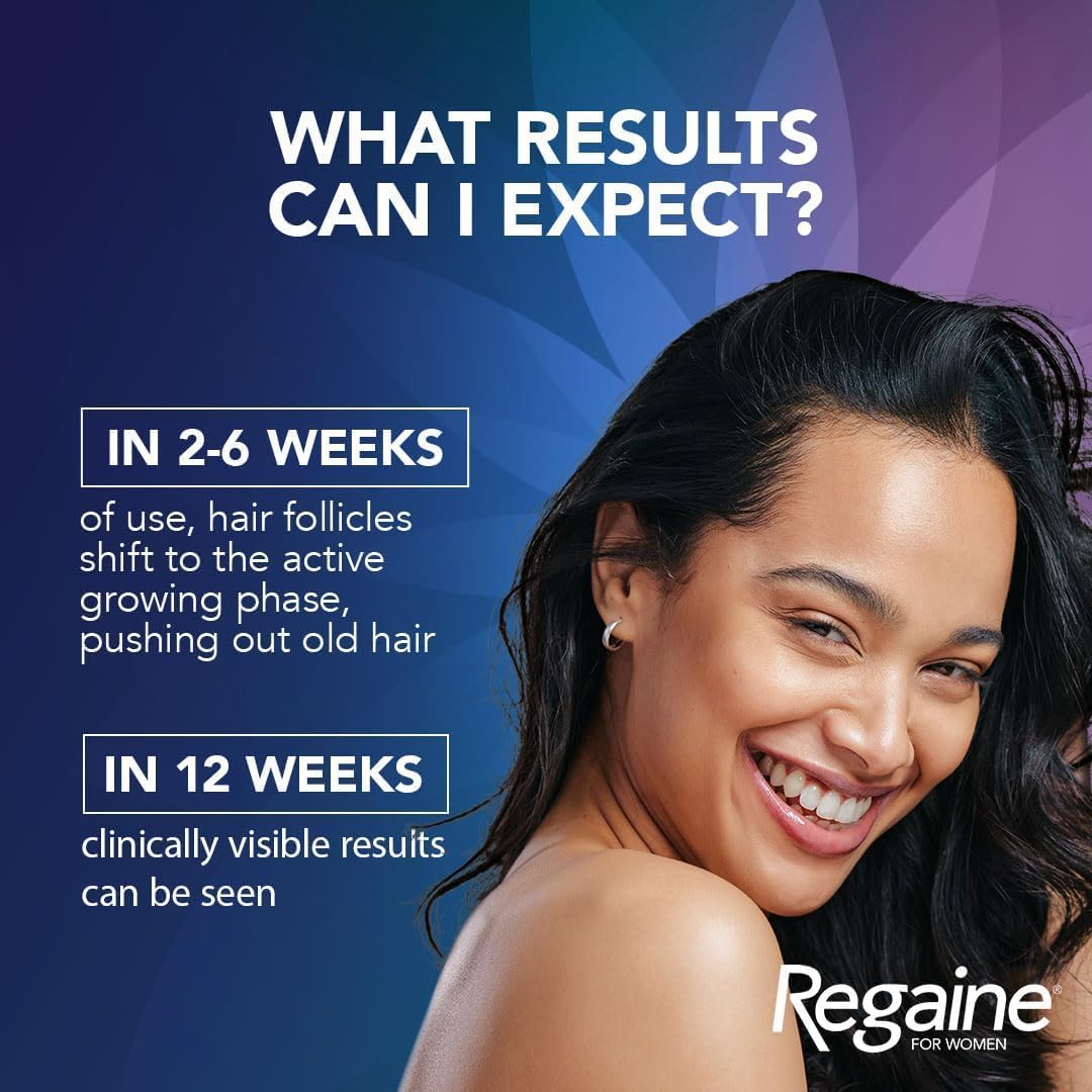 Regaine for Women 5% Minoxidil Extra Strength Scalp Foam for Hair Regrowth (2x 73ml), Scientifically Proven to Help Stop and Reverse Hereditary Female Hair Loss, Revitalise Hair Follicles : Amazon.co.uk: Beauty