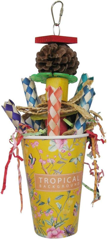 Punch Bowl Chewable Foraging Parrot Toy