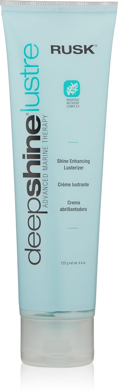 Rusk Deepshine Lustre Shine Enhancing Lusterizer, Detangles, Provides Shine, And Reduces Frizz, 4.4 Oz