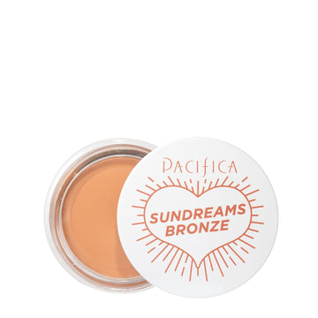 Pacifica Beauty | Sun Dreams Matte Cream Bronzer + Contour - Sandy Kiss | High Pigmented Formula, Long-Lasting | Face + Body | Makeup | Lightweight, Blendable, Buildable | Vegan, Talc-Free