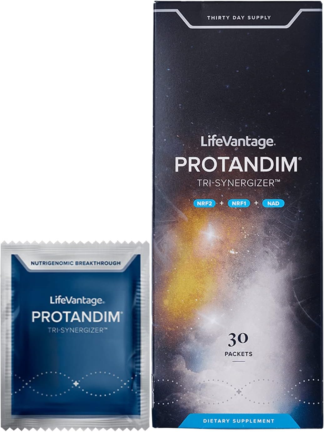 Lifevantage - Protandim Tri-Synergizer – Nrf1 (60 Caps), Nrf2 (30 Caps), Nad (30 Caps) - Mitochondrial And Nrf2 Activator Supplement