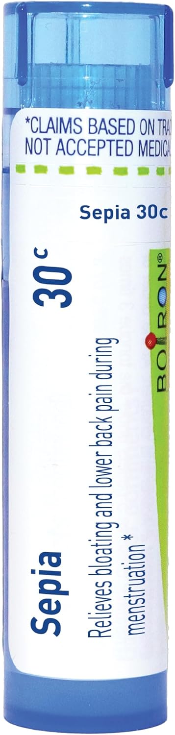 Boiron Sepia 30Chomeopathic Medicine For Mood Swings - 80 Pellets