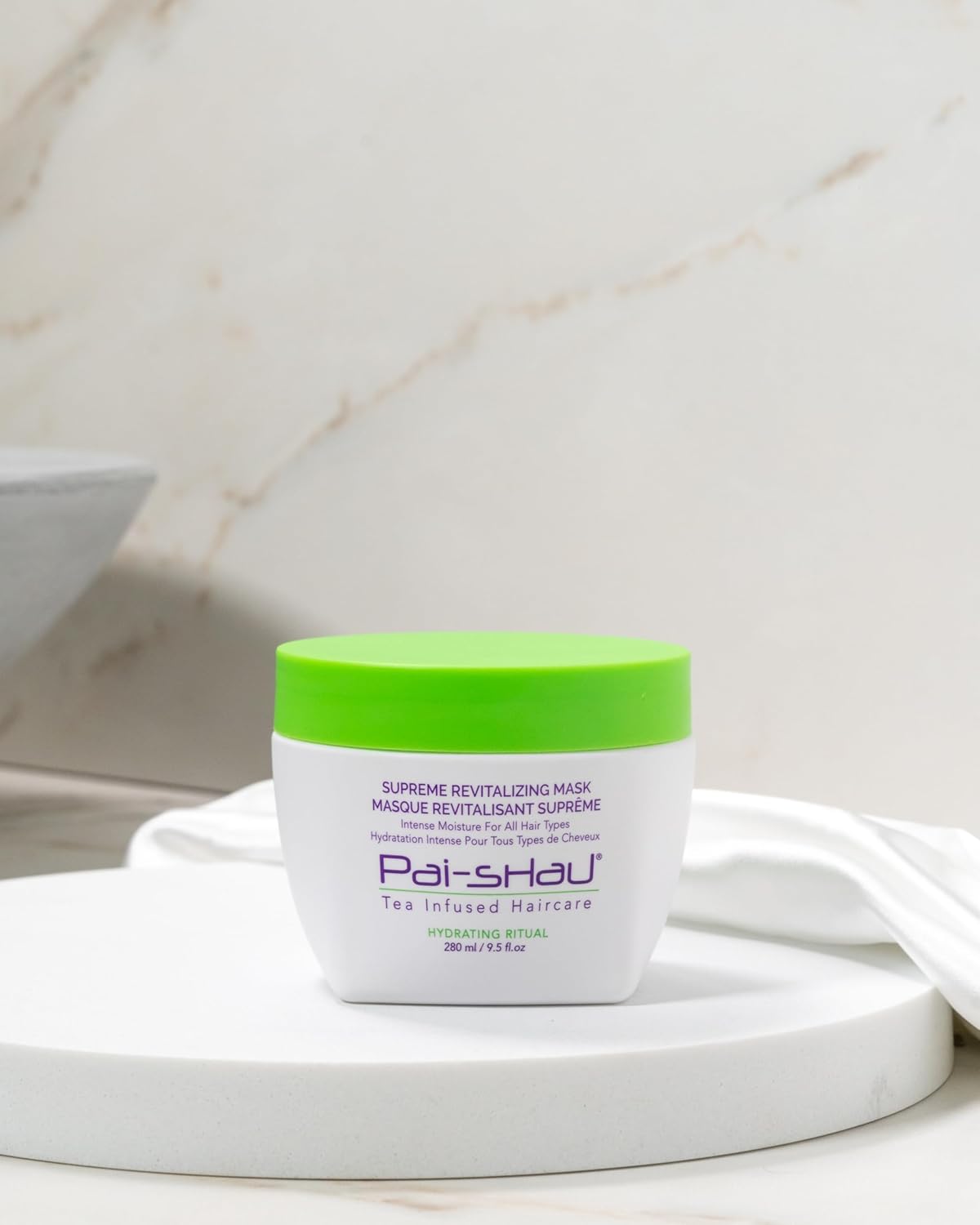 Pai-Shau Supreme Revitalizing Mask - Repairative Hair Treatment Suitable For All Hair Types - 9.5 Fl Oz : Beauty & Personal Care