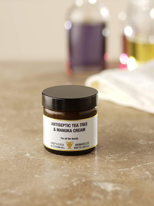 Amphora Aromatics Tea Tree & Manuka Cream 60ml Single : Amazon.co.uk: Beauty