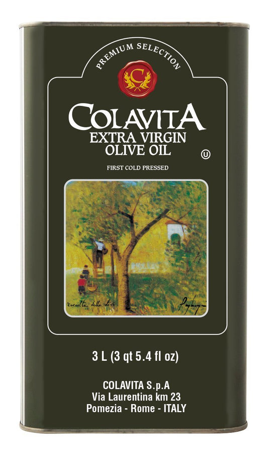 Colavita, Oil Olive Xvrgn 3Liter Tin, 102 OZ (Pack of 4) : Dill Pickles : Grocery & Gourmet Food