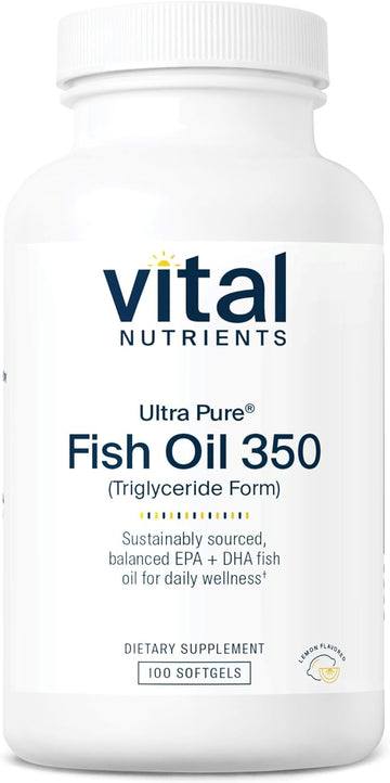 Vital Nutrients - Ultra Pure Fish Oil 350 (Pharmaceutical Grade) - Wil