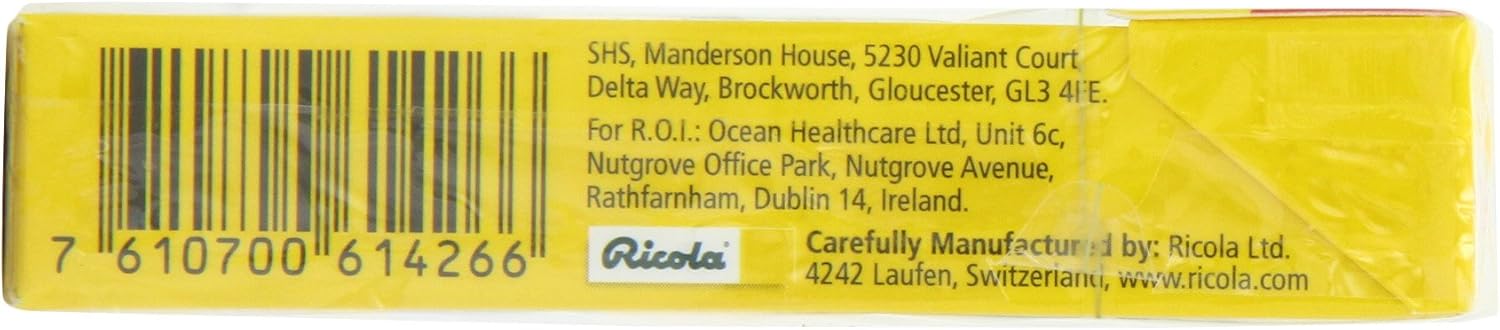 Ricola Original Swiss Herbal Sweets 45 g (Pack of 5)