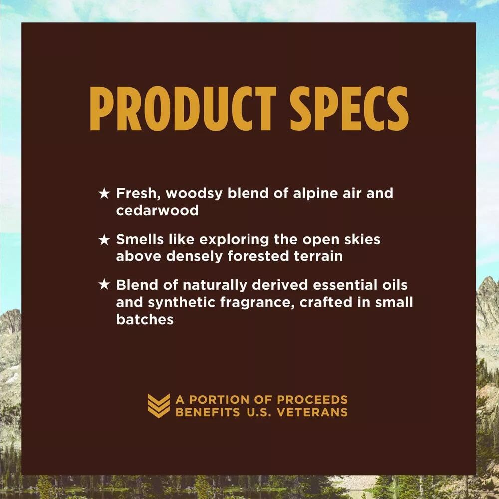 Duke Cannon Proper Cologne Sawtooth | Men'S Eau De Parfum | Alpine Air And Cedarwood | Fresh, Woodsy, Long-Lasting Scent | 1.7 Fl Oz : Beauty & Personal Care