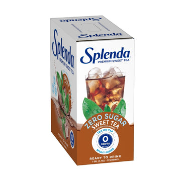 Splenda Premium Sweet Tea On Tap, 1 Gallon Bag In Box Ready To Drink Liquid, Sweet Tea, 128 Fl Oz