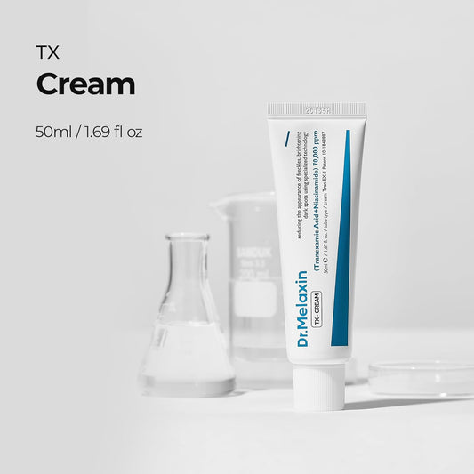 Tx Tranexamic Acid Cream | Skin Freckle Cream, Blemishes, Anti-Pigmetation | Korean Cosmetics | 1.7 Fl Oz (50 Ml)