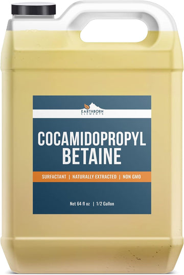 Earthborn Elements Cocamidopropyl Betaine 64 fl oz, Pure & Undiluted, No Additives