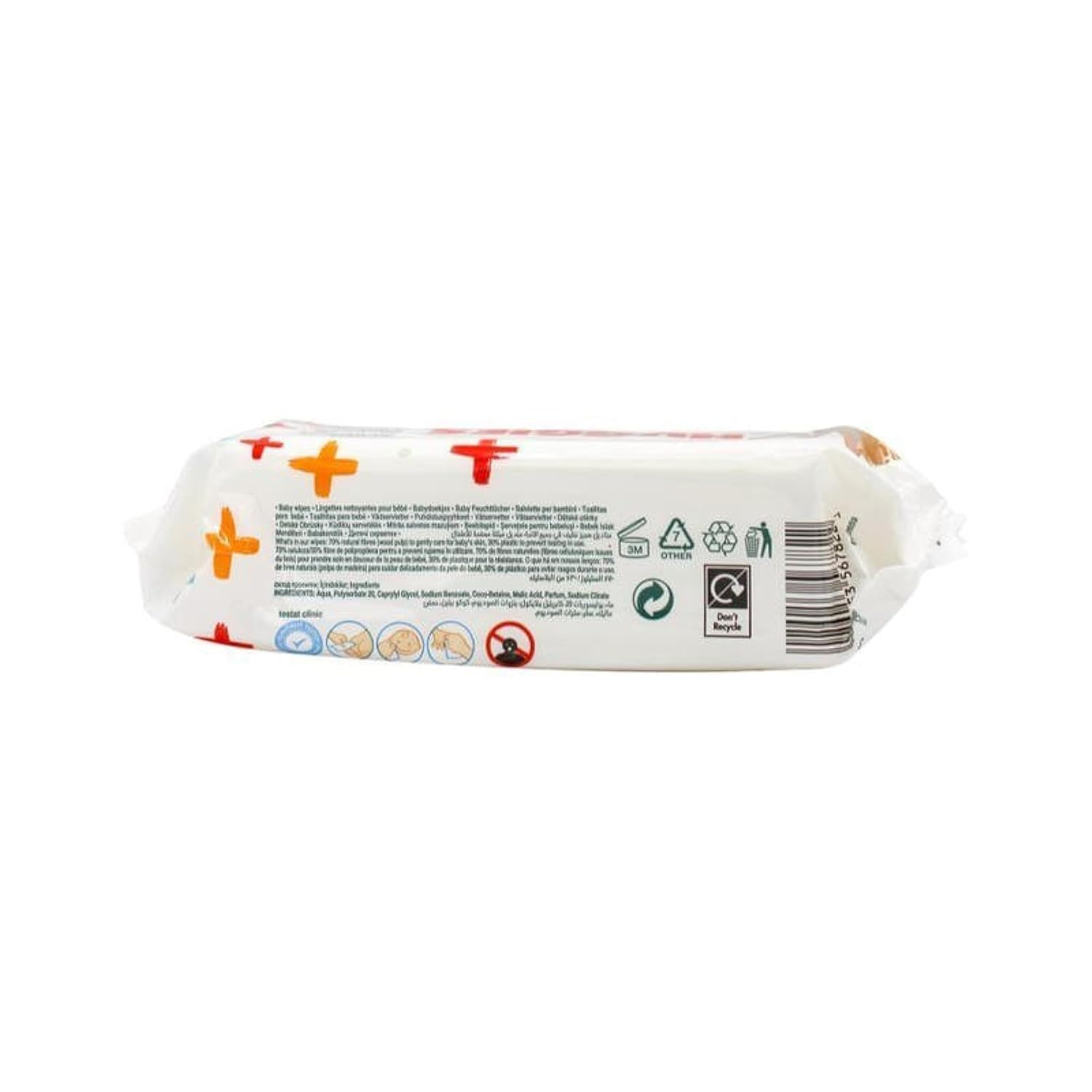 Huggies Baby Wipes, All Over Clean, 3 Refills With Resealable Tape Top, 168Ct