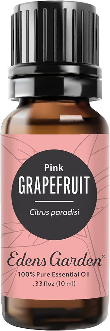 Edens Garden Grapefruit- Pink Essential Oil, 100% Pure Therapeutic Grade (Undiluted Natural/Homeopathic Aromatherapy Scented Essential Oil Singles) 10 Ml
