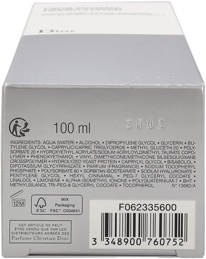 Christian Dior Homme Dermo System After Shave Lotion 100 Ml