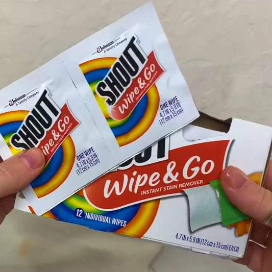 Shout Stain Remover Wipes-12 ct