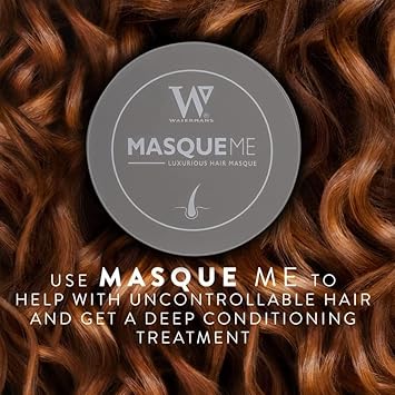 Watermans Hair Mask Growth Protein Treatment for Dry Damaged Hair, Frizzy, Broken or Bleached Hair. Best Hydrating & Conditioning for Curly, Coloured. Vegan : Amazon.co.uk: Beauty