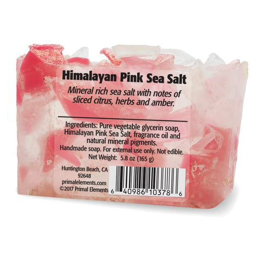 Primal Elements Glycerin Bar Soap | Helps All Skin Types, Sensitive, Oily & Dry Skin | No Parabens, Vegan, Gluten Free, 100% Vegetable Base - (Turmeric)