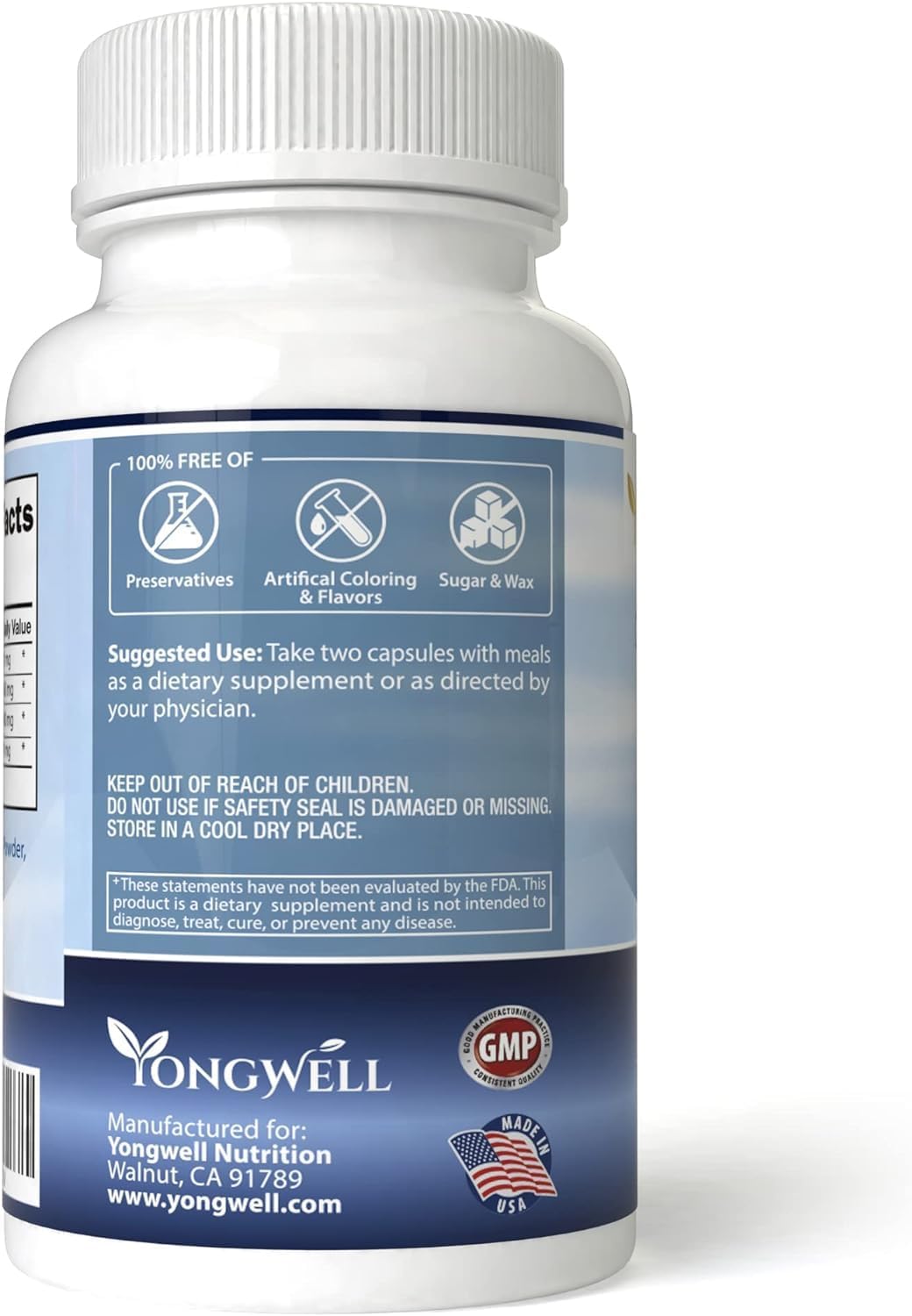 Total Eye Complex With Lutein, Bilberry & Zeaxanthin - Support Eye Health & Visual Acuity (120 Capsules) - 2 Bottles : Health & Household