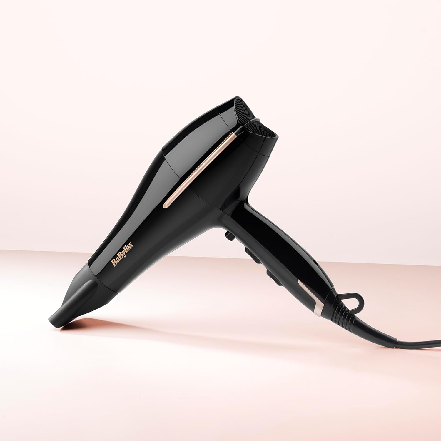 BaByliss Salon Pro Hair Dryer - Powerful 2200W Blow Dryer, AC Professinal Motor, Ionic Frizz-Control, 3 Heat & 2 Speed Settings, Black, 5552U : Amazon.co.uk: Beauty