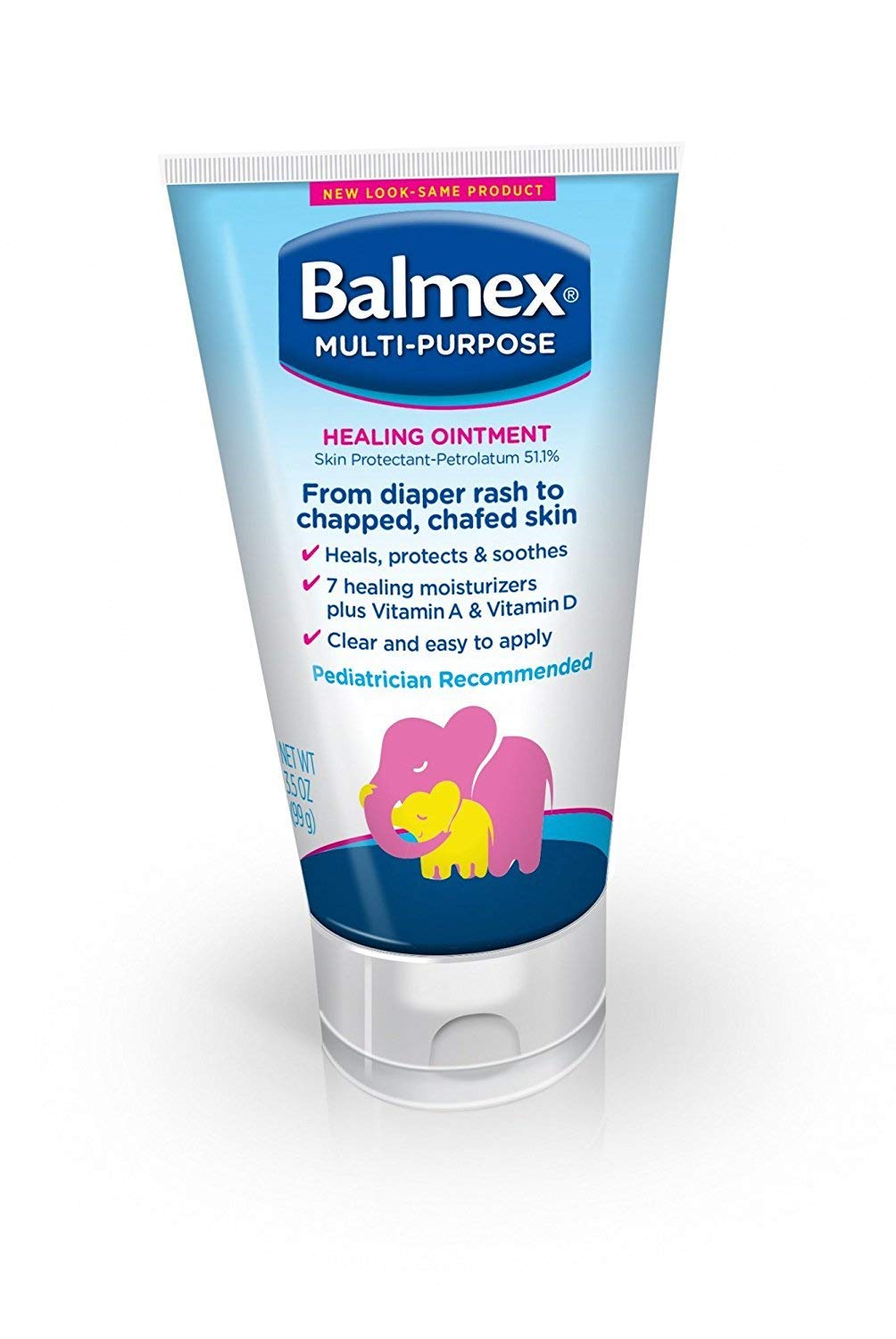 Balmex Extra Protective Clear Ointment, 3.5 Fl Oz (100 Ml)