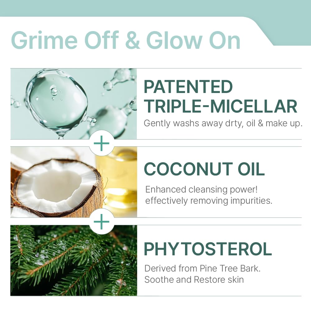 Illiyoon Gentle Deep Facial Cleanser With Lip And Eye Makeup Remover : Beauty & Personal Care