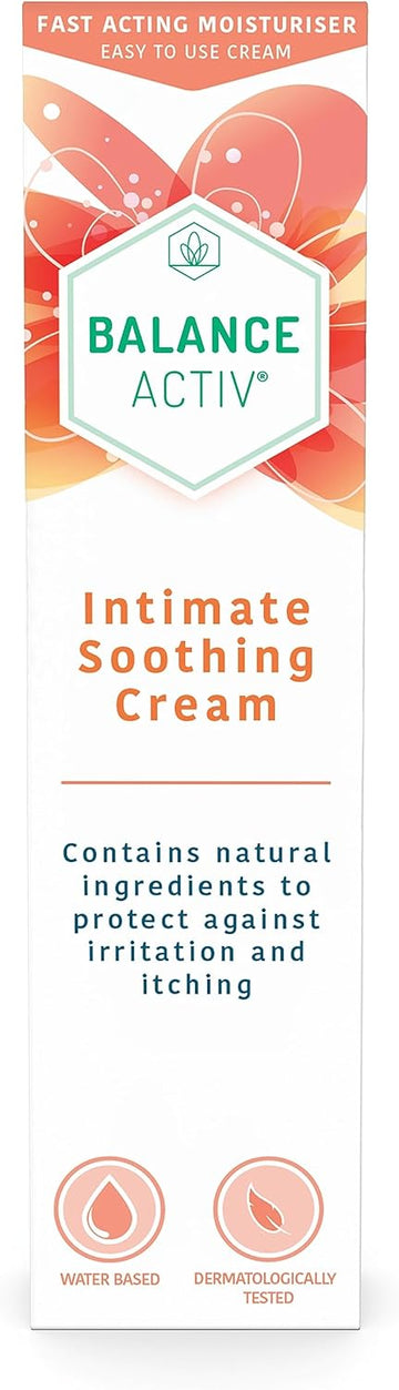 Balance Activ Intimate Soothing Cream | Fast-Acting Relief from Intimate Irritation for Women | Soothes Itching, Redness & Soreness | 1 Pack of 40ML Tube