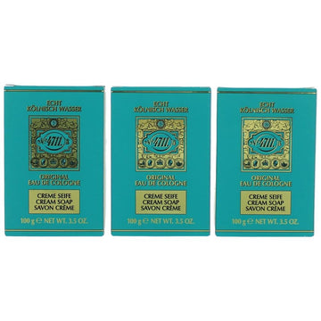 4711 By Muelhens For Men And Women: Cream Soap 3.5 Oz (Box Of 3)