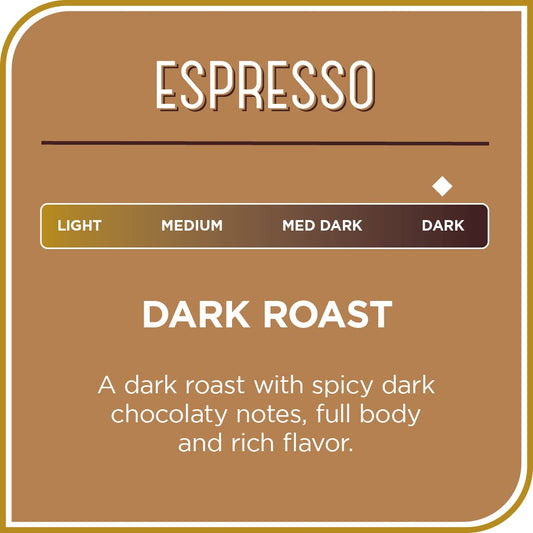 Don Francisco's Espresso Dark Roast Ground Coffee, Can