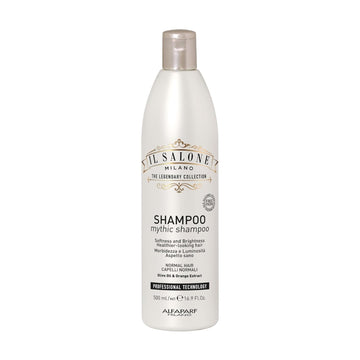 Il Salone Milano Professional Mythic Shampoo - Moisturizing Shampoo For Normal Hair - Gently Cleanses While Adding Shine, Softness And Hydration - Salon-Quality Hair Care (16.9 Oz / 500 Ml)