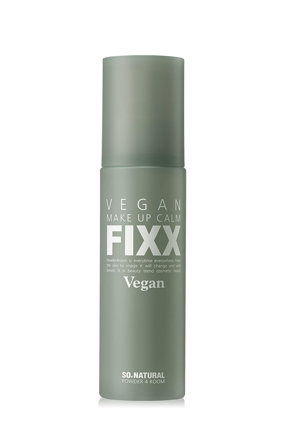 So'Natural Powder4Room Vegan Make Up Calm Fixx, 3.4 Fl Oz (100Ml) | Makeup Setting Spray | Vegan Setting Spray | Vegan Makeup Setting Spray | Setting Spray | Setting Spray For Makeup