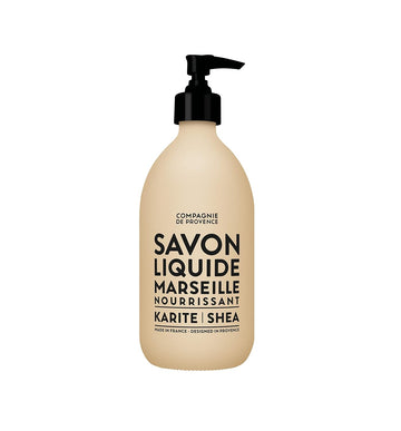 Compagnie De Provence Savon De Marseille Nourishing Liquid Soap, Karite (Shea Butter), 16.7 Fl Oz Refill