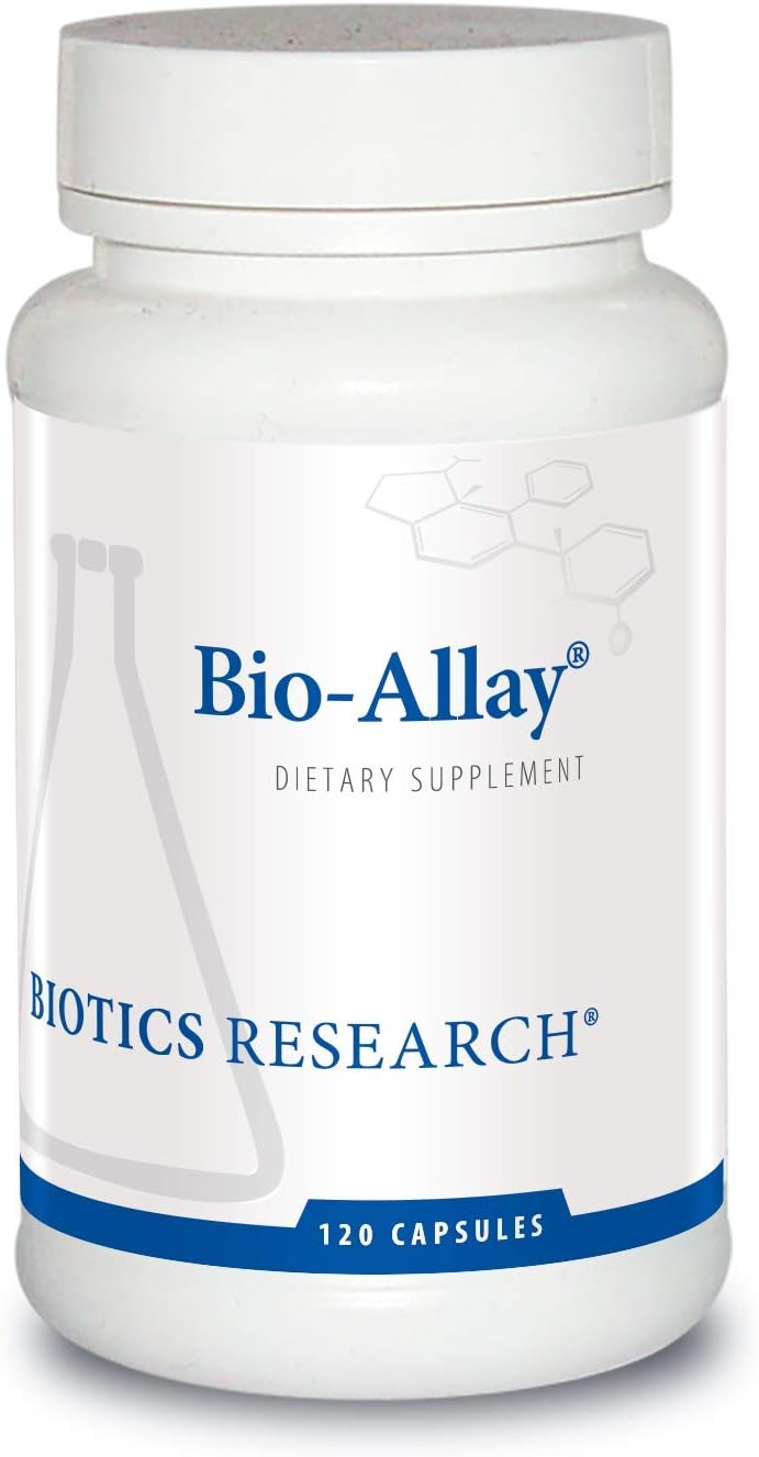 Biotics Research Bio Allay Supports Overall Physiological Balance, Joint Flexion And Comfort, Cartilage And Joint Support, White Willow, Devil’S Claw, Boswelia 120 Caps