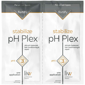 pH Plex 3 Stabilize - Fortify the Effects of pH Plex 1 & 2 In-Between Color or Bleach Treatments, 1 Double Sachet of Step 3