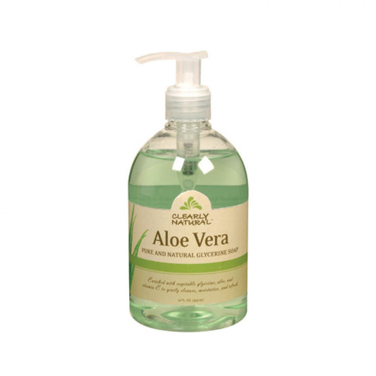 Clearly Natural Liq Soap W/Pump Aloe Vera 12 Fz : Beauty & Personal Care