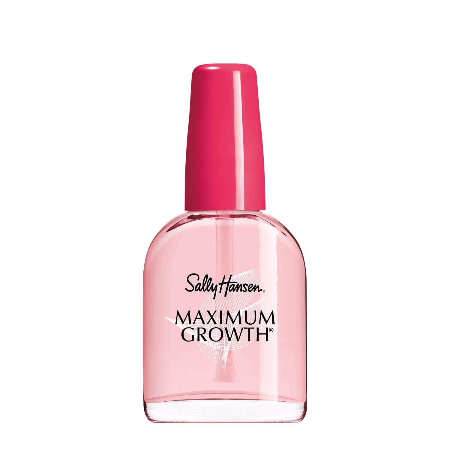 Sally Hansen Maximum Growth®, Nail Strengthener, Base Coat, Nail Protectant, Triple Protein And Silk Formula