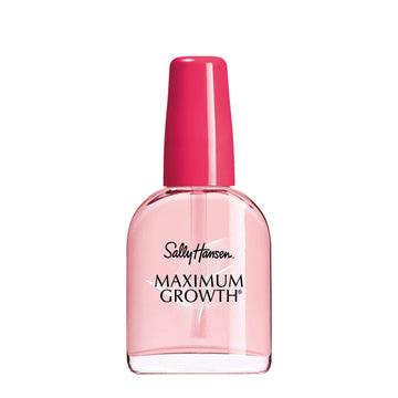 Sally Hansen Maximum Growth®, Nail Strengthener, Base Coat, Nail Protectant, Triple Protein And Silk Formula