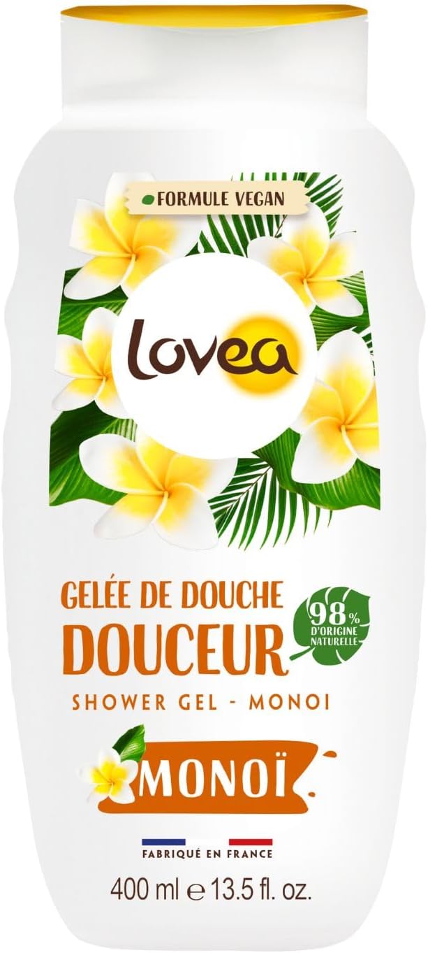 Lovea Sulfate-Free Shower Gel Monoï 400 Ml