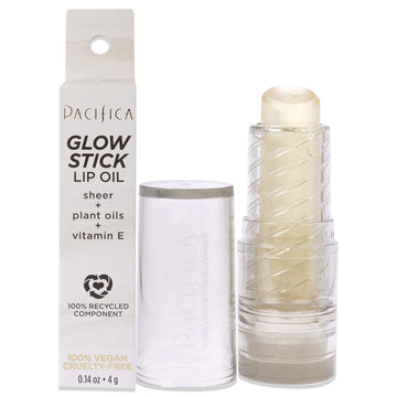 Pacifica Glow Stick Lip Oil - Clear Sheer Women 0.14 oz