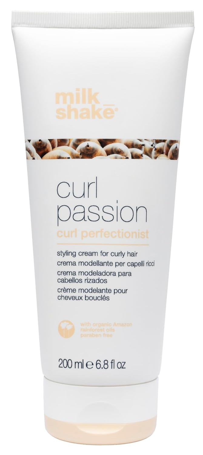 Milk_Shake Curl Passion Perfectionist - Style Cream Defines And Tames Curls, Banishing Frizz | 6.8 Fl Oz (200 Ml)
