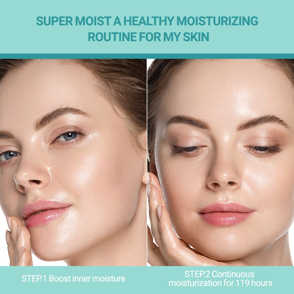 Scinic Super Moist Facial Cream 2.7 Fl Oz (80Ml) | Plant-Derived Moisturizing Energy Can Control Dryness In Your Skin | Hydrates Dry Skin Skin Prone To Sensitivity | Korean Skincare