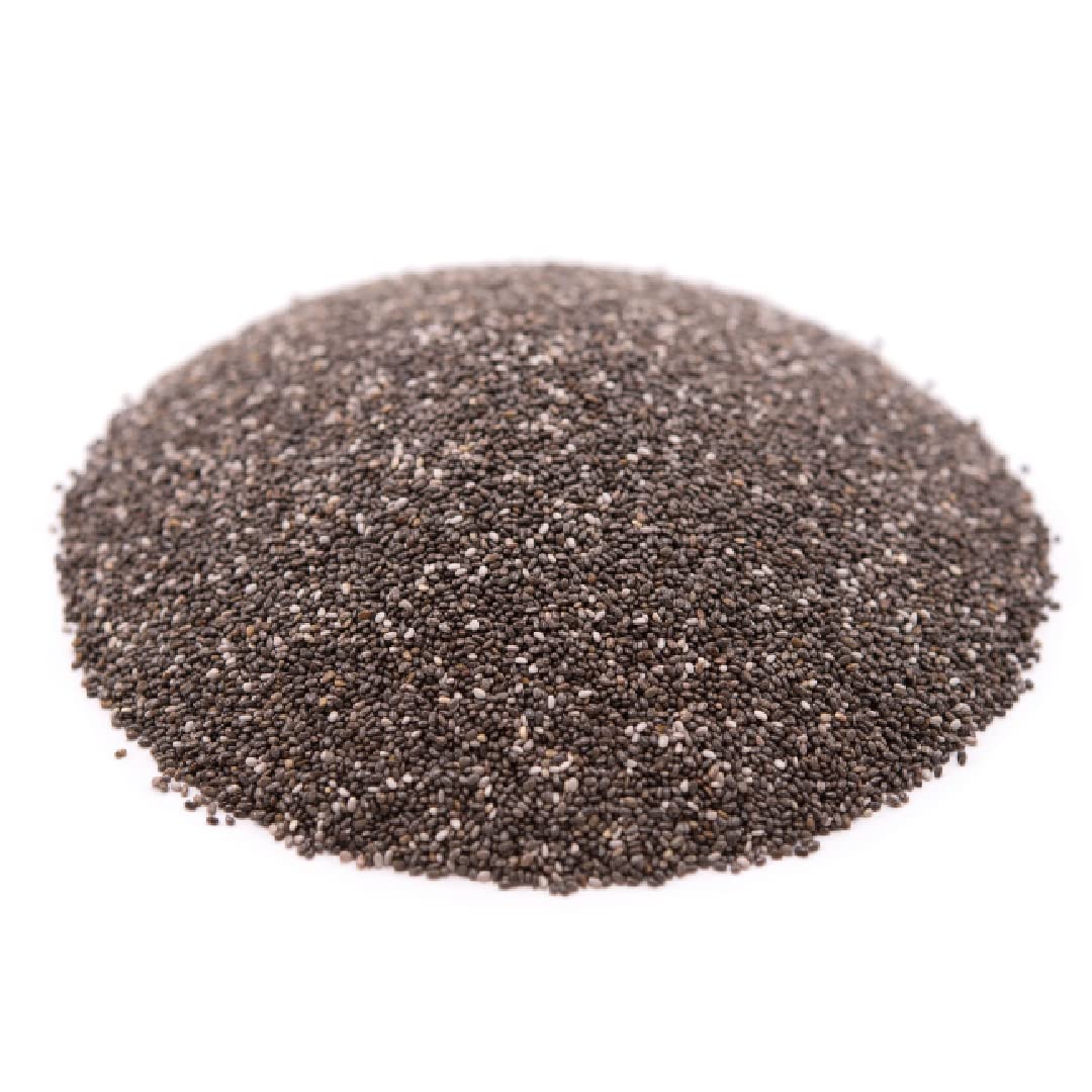 GERBS Raw Black Chia Seeds 14 OZ. | Freshly Harvested & Packaged in Resealable Bulk Bag | Non-GMO, Keto & Paleo Cleared |Great with yogurt, smoothies & oatmeal | Gluten Peanut Tree Nut Allergy Free