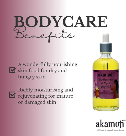 Akamuti Frankincense & Myrrh Body Oil 100Ml