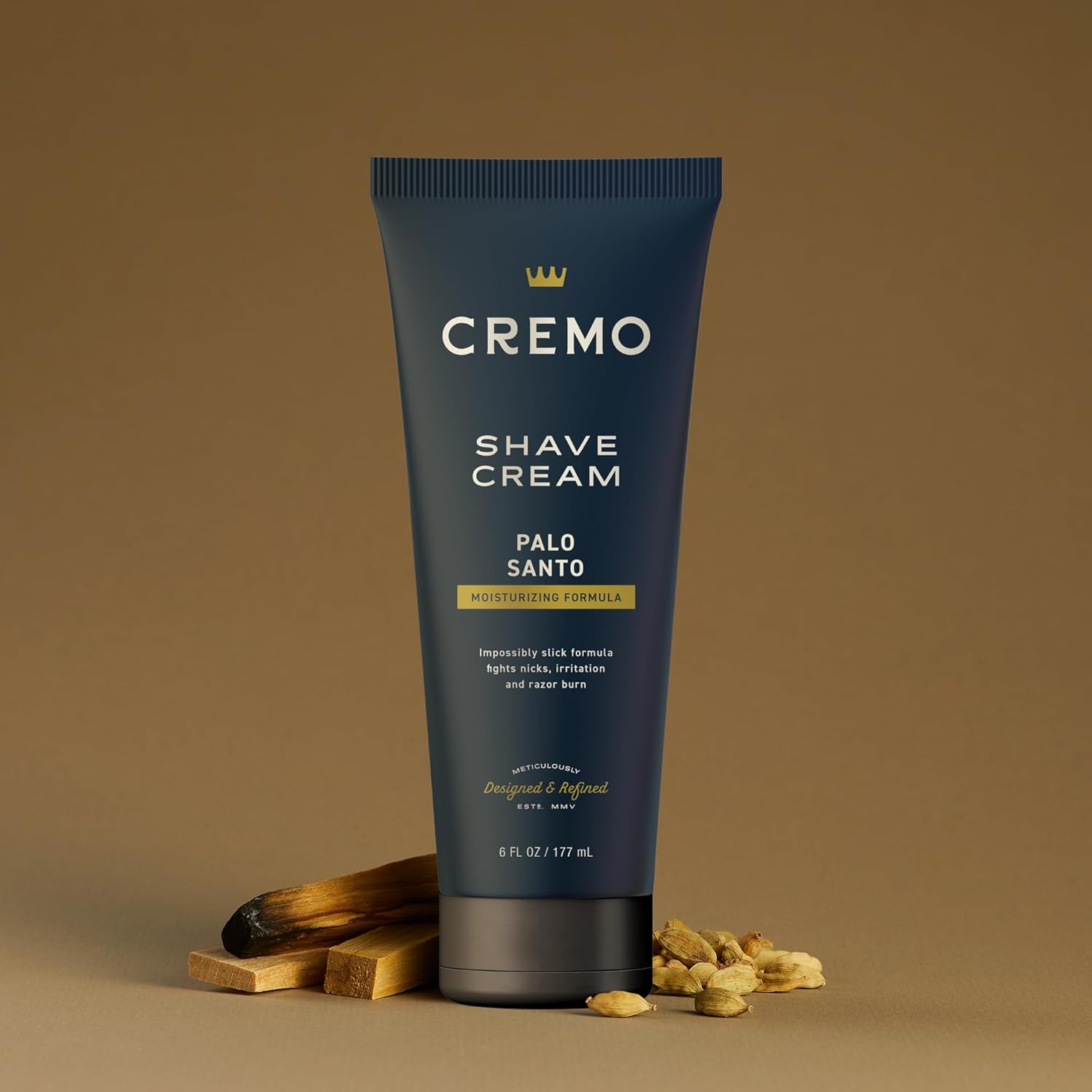 Cremo Barber Grade Palo Santo (Reserve Collection) Shave Cream, Astonishingly Superior Ultra-Slick Shaving Cream Fights Nicks, Cuts and Razor Burn, 6 Fl Oz (2 Pack) : Beauty & Personal Care