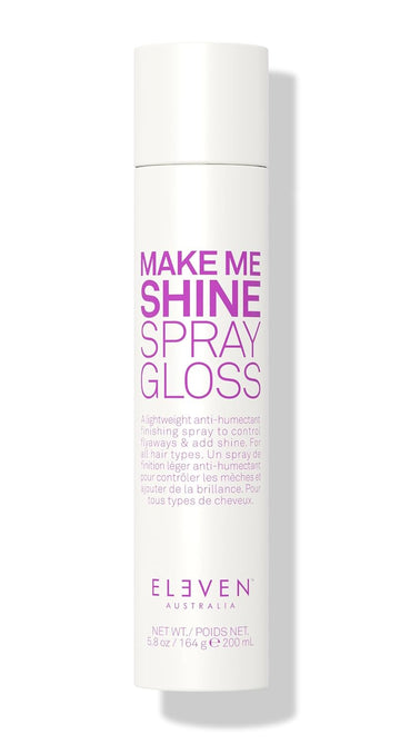 Eleven Australia Make Me Shine Spray Gloss Lightweight Finishing Spray - 6.7 Oz