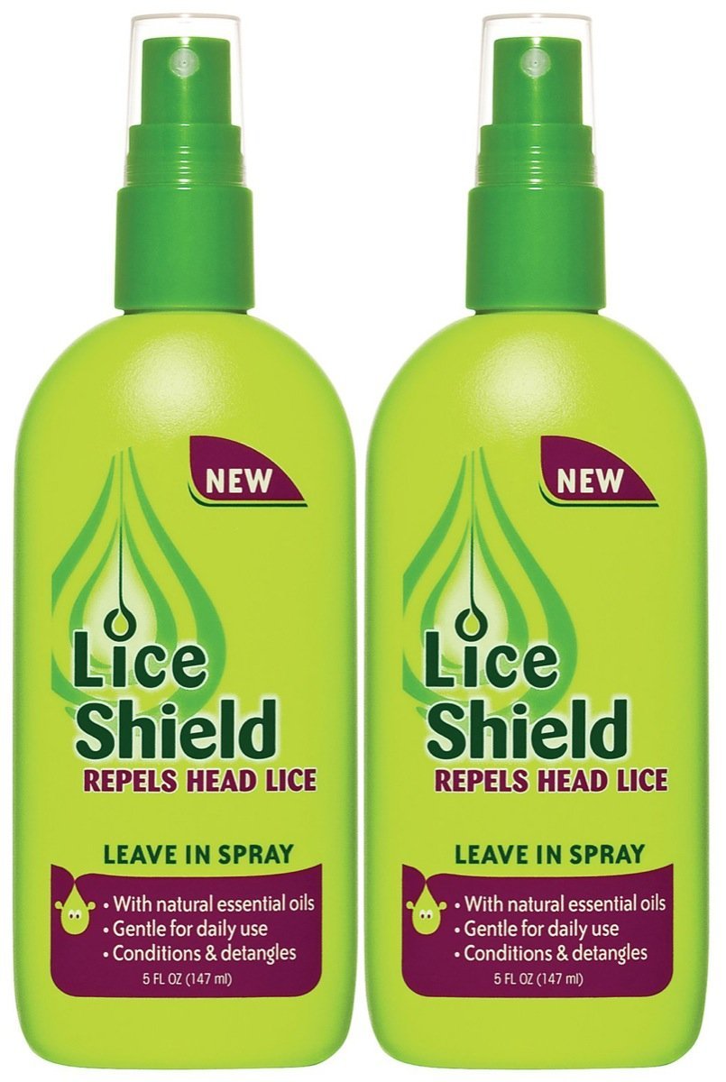 Lice Shield Leave In Spray, 5 Oz, 2 Pk : Health & Household