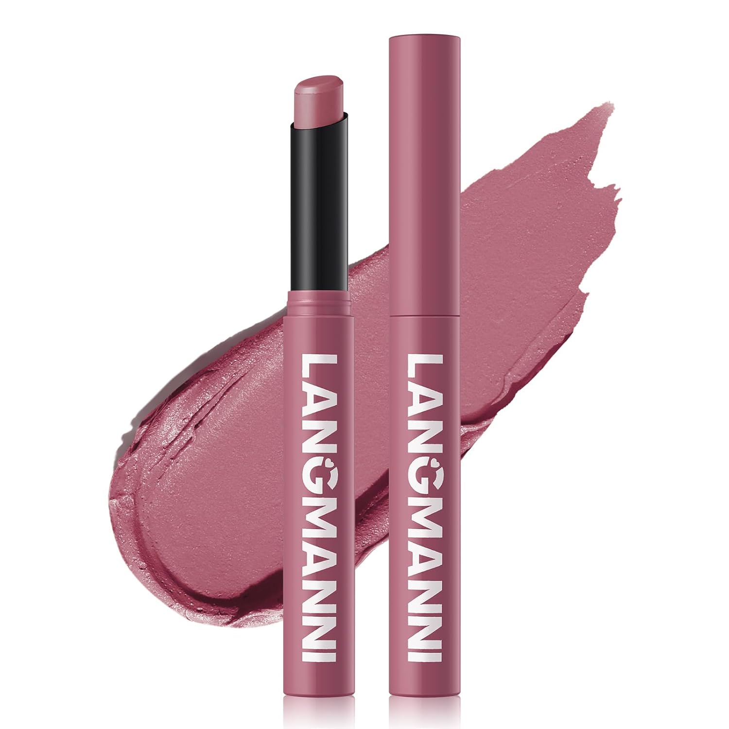 Matte Lipstick Velvety Mud Texture,Waterproof Long-Lasting,Non-Stick Cup,High Pigmented,Feels Comfortable On Lips 05