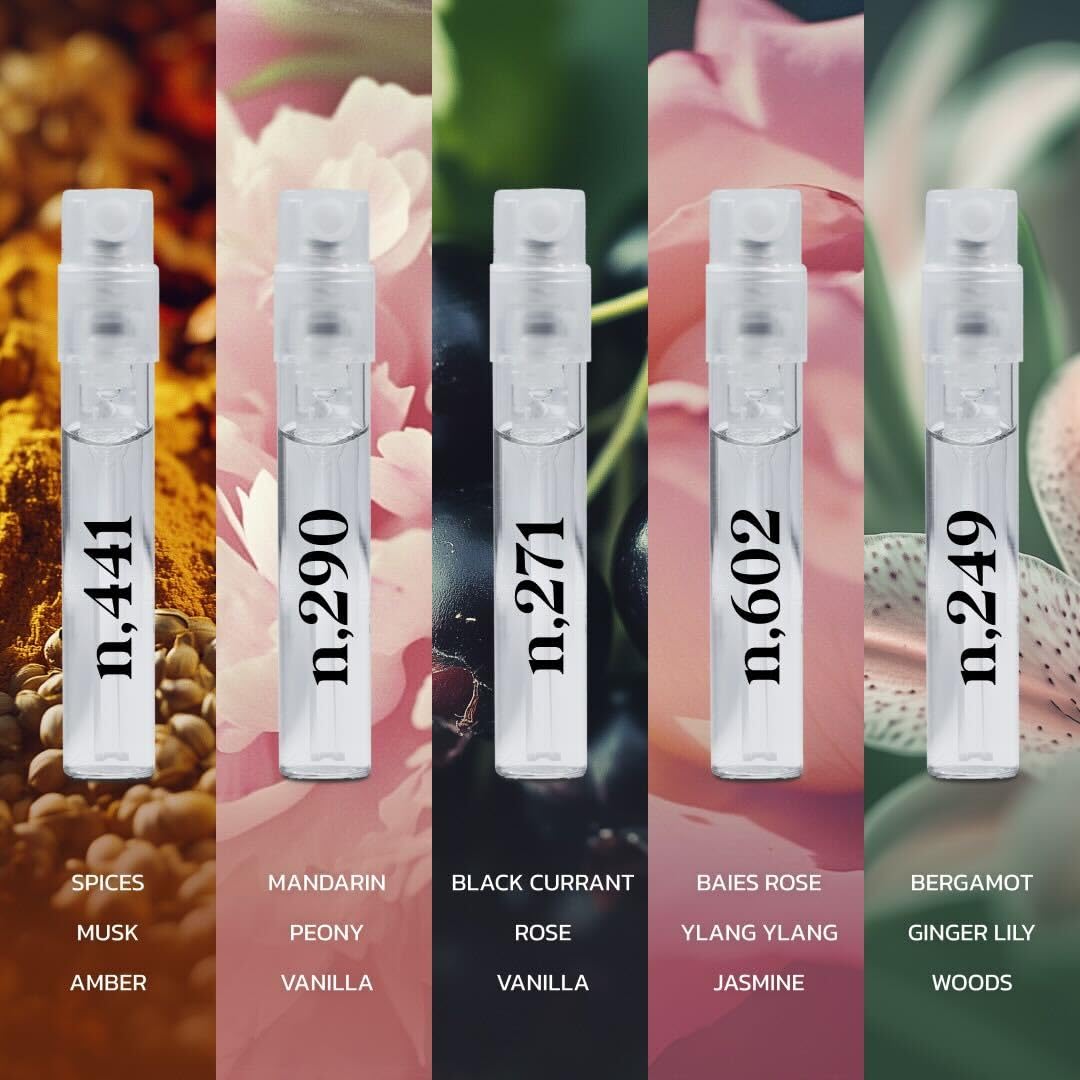 Noteworthy Fragrance Sampler Set | Luxury Perfume Samples | Includes Credit Toward 100Ml Purchase | Notes Of Vanilla, Sandalwood, Citrus & More | Cruelty-Free, Made In Usa (Signature - 15 Samples) : Beauty & Personal Care
