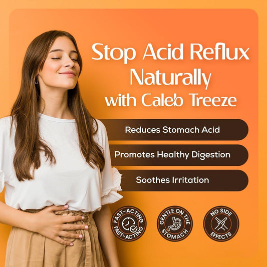 Stops Acid Reflux (8 Oz) By Caleb Treeze: Old Amish Formula
