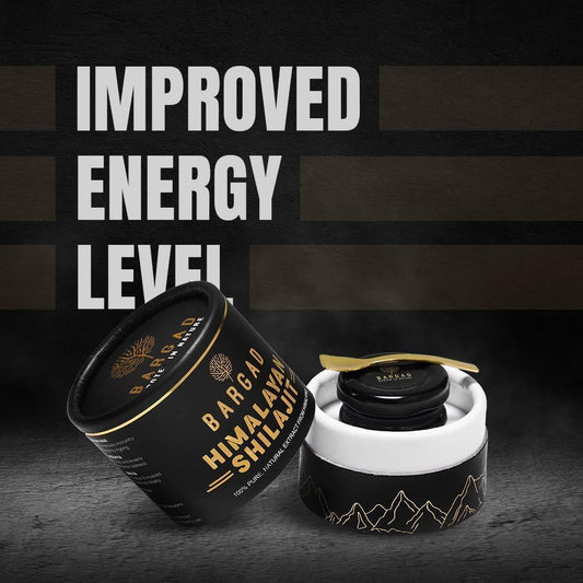 Pure Himalayan Shilajit Resin High Potency For Men & Women | Lab Tested | Gold Grade 100% Pure Shilajit With Fulvic Acid & 85+ Trace Minerals For Energy Boost & Immune Support | 30 Gm